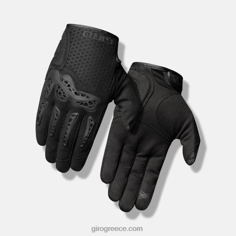 Giro μαύρος για άνδρες και γυναίκες γάντι gnar P42N89