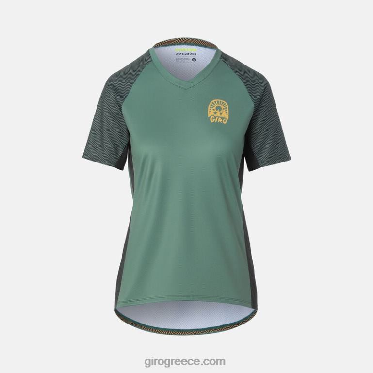 Giro γκρι πράσινο κυματιστό γυναίκες ρουστ φανέλα P42N81300