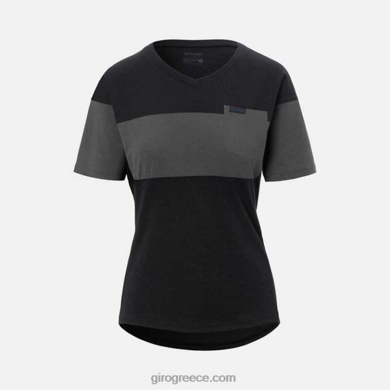 Giro μαύρο/κάρβουνο γυναίκες φανέλα ιππασίας P42N8503