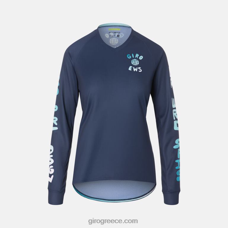 Giro μεσάνυχτα γαλάζια γυναίκες roust ls jersey P42N81270