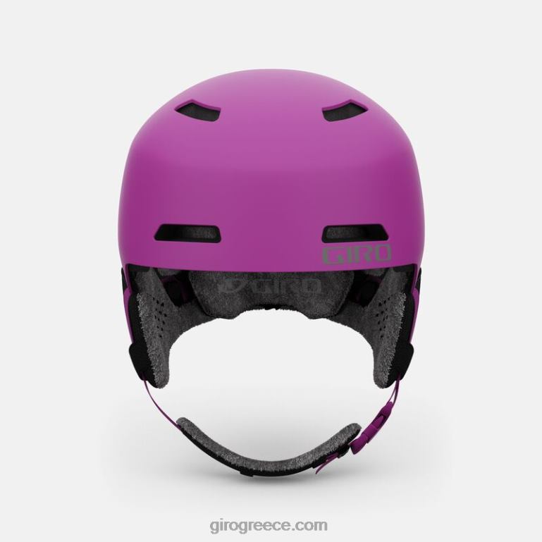 Giro ματ μούρο παιδιά σκληρό κράνος P42N81520